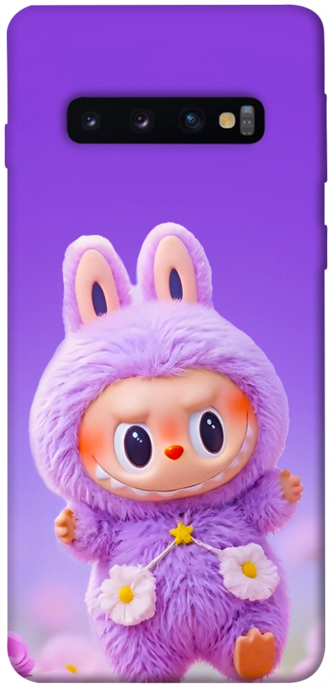 Чехол Labubu purple для Galaxy S10 (2019)