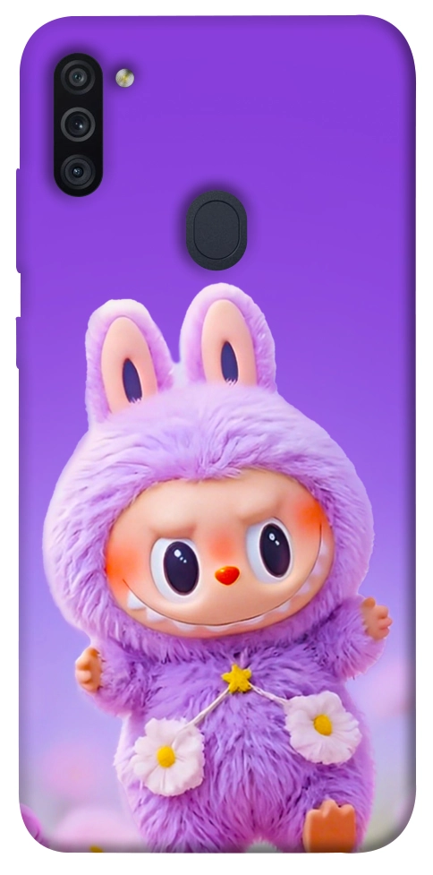 Чехол Labubu purple для Galaxy M11 (2020)
