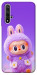 Чехол Labubu purple для Huawei Honor 20