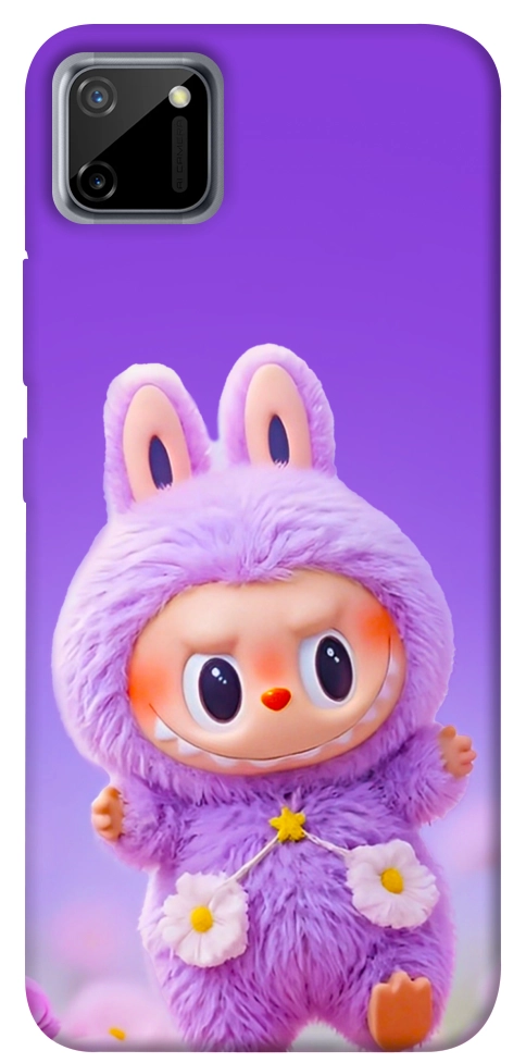 Чехол Labubu purple для Realme C11