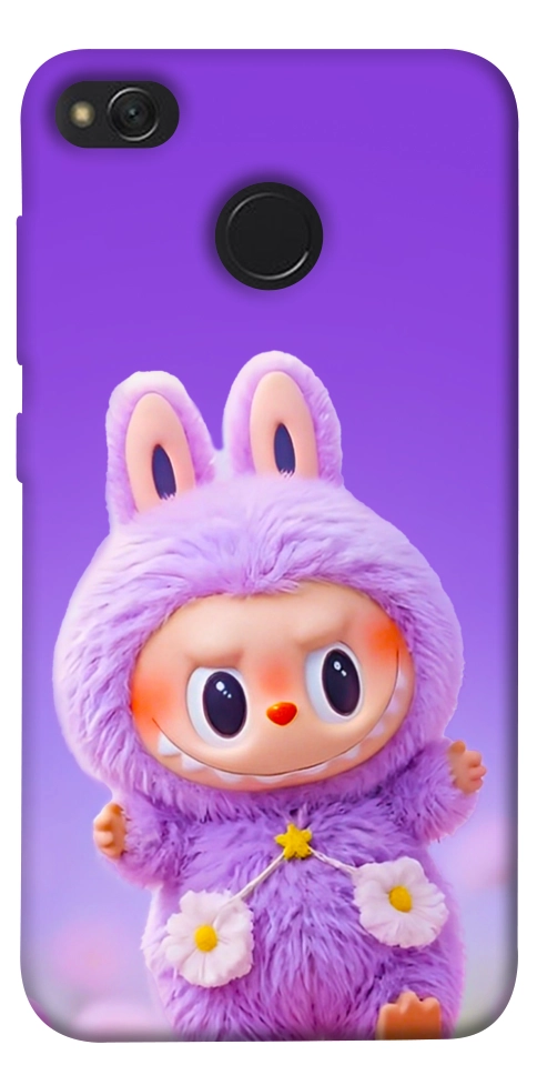 Чехол Labubu purple для Xiaomi Redmi 4X