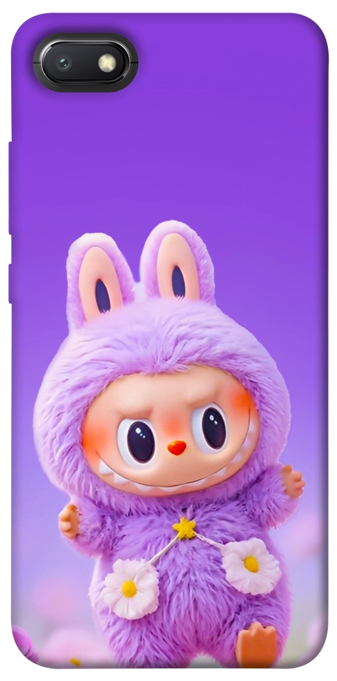 Чохол Labubu purple для Xiaomi Redmi 6A