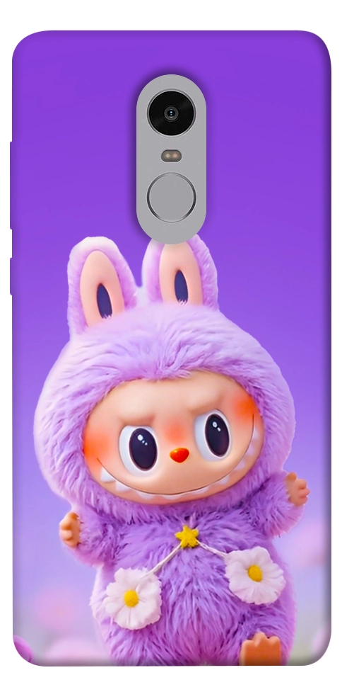 Чехол Labubu purple для Xiaomi Redmi Note 4X