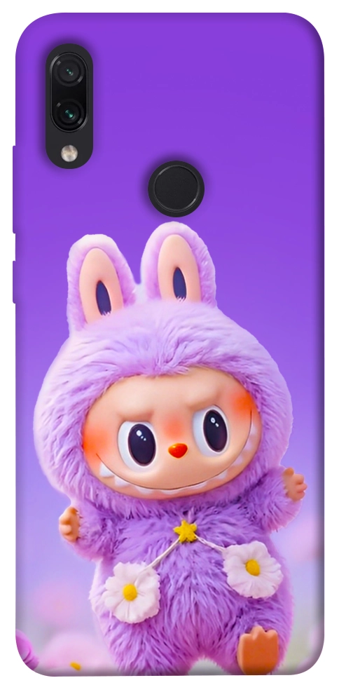 Чехол Labubu purple для Xiaomi Redmi Note 7