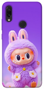 Чехол Labubu purple для Xiaomi Redmi Note 7