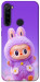Чохол Labubu purple для Xiaomi Redmi Note 8