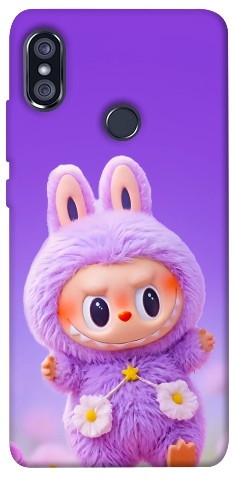 Чехол Labubu purple для Xiaomi Redmi Note 5 (Dual Camera)