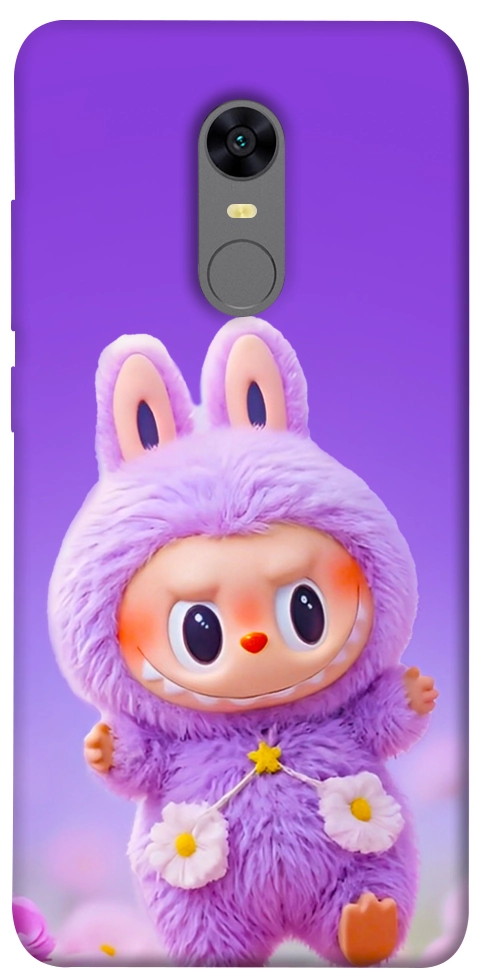 Чохол Labubu purple для Xiaomi Redmi Note 5 (Single Camera)