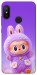 Чехол Labubu purple для Xiaomi Redmi 6 Pro