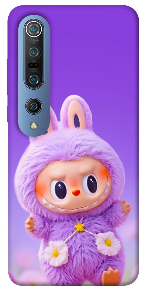 Чехол Labubu purple для Xiaomi Mi 10