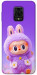 Чохол Labubu purple для Xiaomi Redmi Note 9 Pro