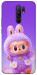 Чохол Labubu purple для Xiaomi Redmi 9