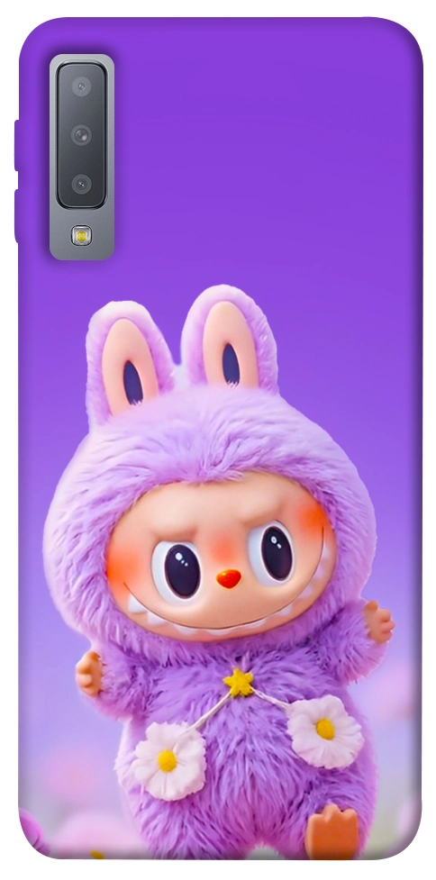 Чехол Labubu purple для Galaxy A7 (2018)