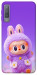Чехол Labubu purple для Galaxy A7 (2018)