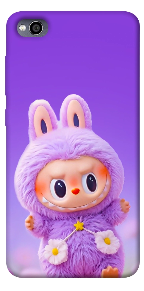 Чохол Labubu purple для Xiaomi Redmi 4A