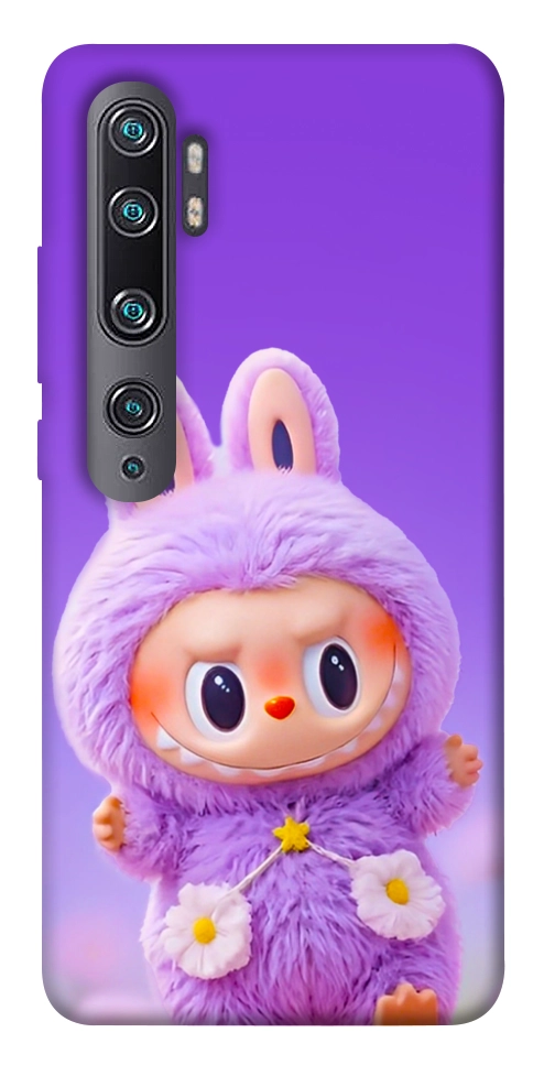 Чехол Labubu purple для Xiaomi Mi Note 10