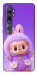 Чехол Labubu purple для Xiaomi Mi Note 10