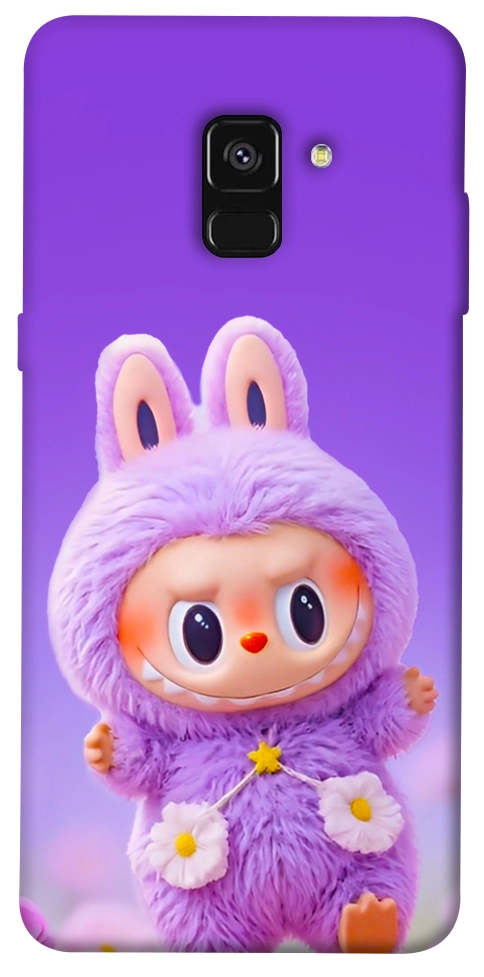 Чехол Labubu purple для Galaxy A8 (2018)
