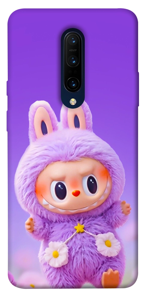 Чохол Labubu purple для OnePlus 7 Pro