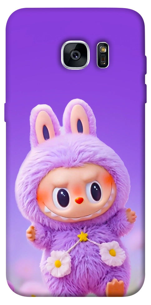 Чехол Labubu purple для Galaxy S7 Edge