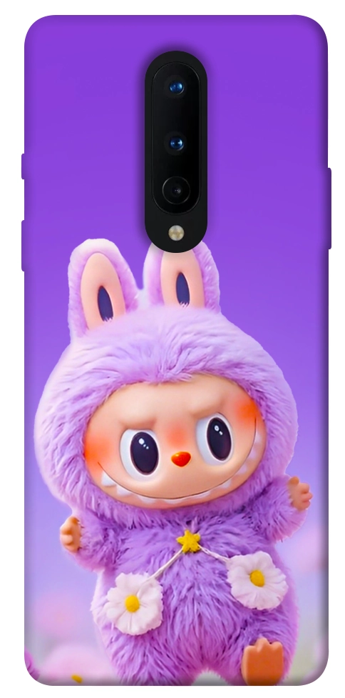Чехол Labubu purple для OnePlus 8
