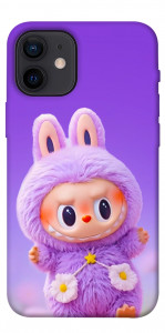 Чехол Labubu purple для iPhone 12 mini