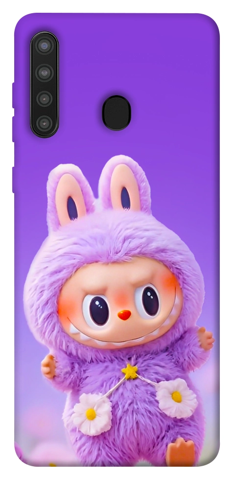 Чохол Labubu purple для Galaxy A21