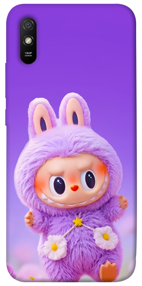 Чехол Labubu purple для Xiaomi Redmi 9A