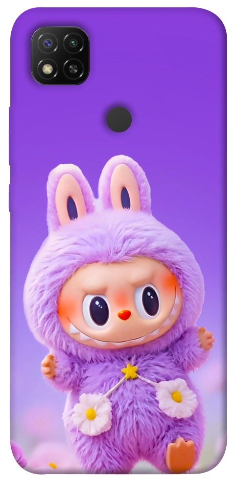 Чехол Labubu purple для Xiaomi Redmi 9C