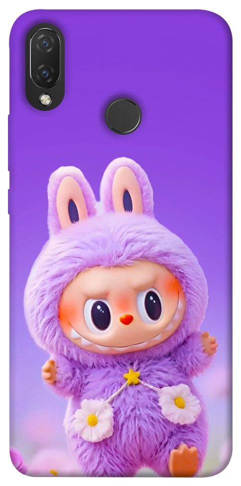 Чохол Labubu purple для Huawei Nova 3i