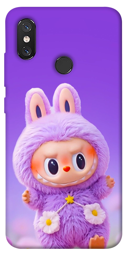 Чехол Labubu purple для Xiaomi Mi 8