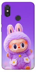 Чехол Labubu purple для Xiaomi Mi 8