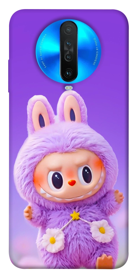 Чехол Labubu purple для Xiaomi Redmi K30