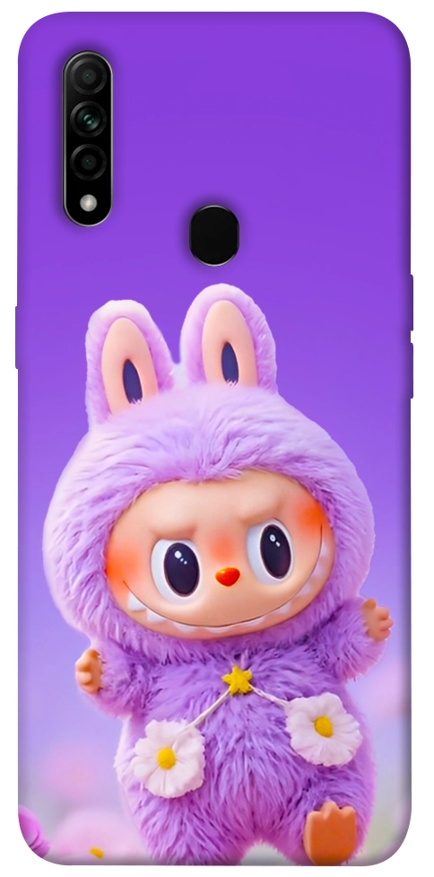 Чехол Labubu purple для Oppo A31