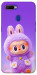 Чохол Labubu purple для Oppo A5s