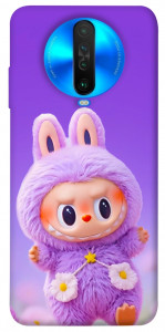 Чохол Labubu purple для Xiaomi Poco X2