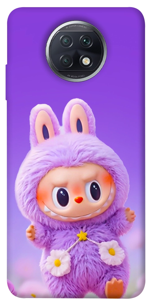 Чехол Labubu purple для Xiaomi Redmi Note 9T