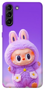 Чохол Labubu purple для Galaxy S21+