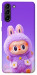 Чохол Labubu purple для Galaxy S21+