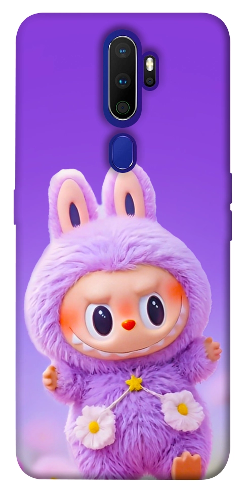 Чехол Labubu purple для Oppo A9 (2020)