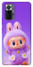 Чехол Labubu purple для Xiaomi Redmi Note 10 Pro