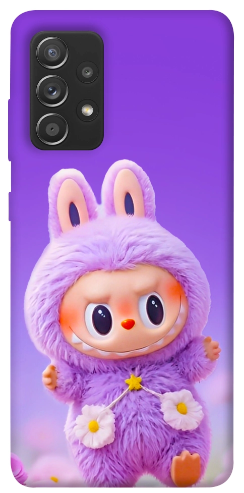 Чехол Labubu purple для Galaxy A72 5G