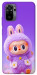 Чохол Labubu purple для Xiaomi Redmi Note 10