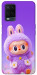 Чехол Labubu purple для Oppo A54 4G