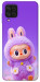 Чохол Labubu purple для Galaxy A22 4G