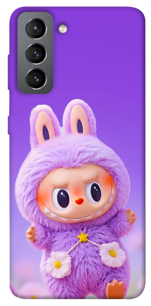 Чехол Labubu purple для Galaxy S21 FE