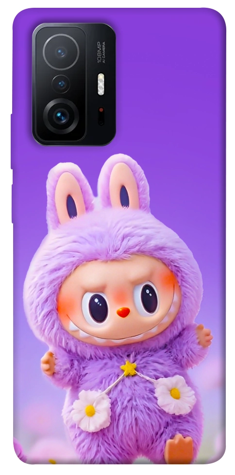 Чохол Labubu purple для Xiaomi 11T