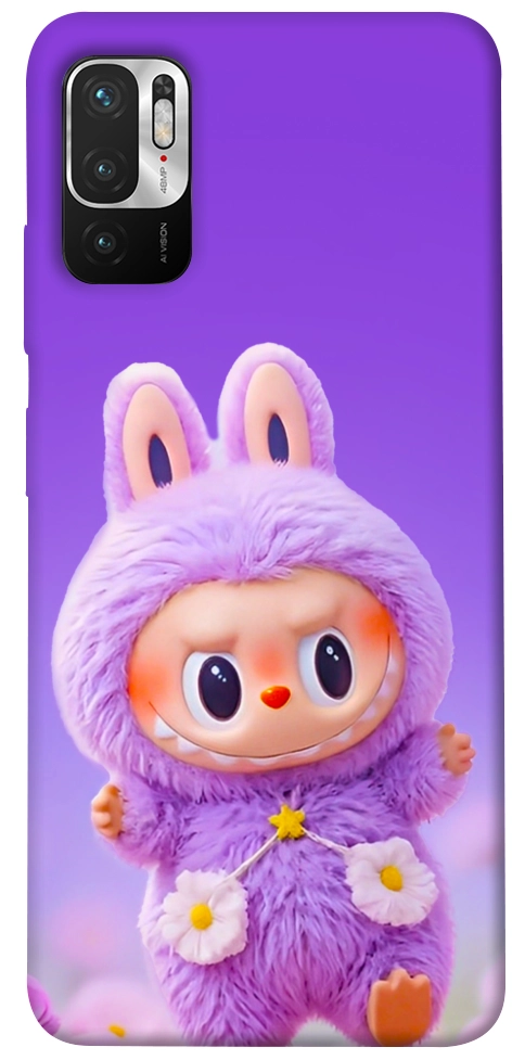Чехол Labubu purple для Xiaomi Poco M3 Pro
