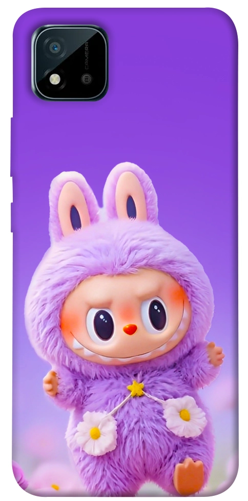 Чехол Labubu purple для Realme C11 (2021)