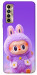 Чехол Labubu purple для TECNO Camon 17P